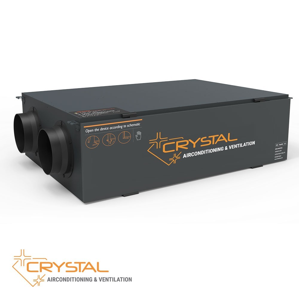 Рекуператор с японски топлообменник Crystal ECO 500
